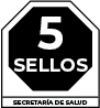 5 Cinco sellos mexico包装正面的警告封条